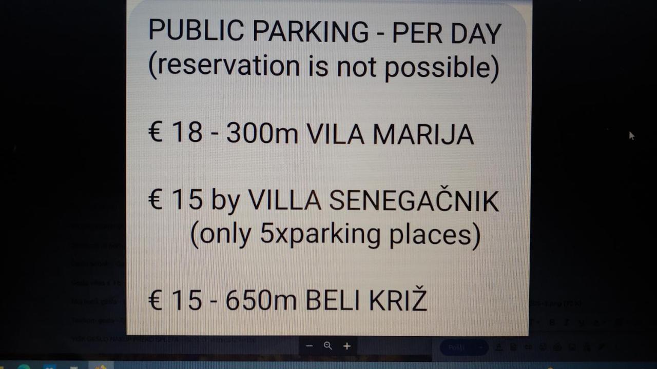 Villa Senegacnik 포르토로즈 외부 사진